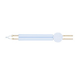 BOVIE High-Temp 2" Flex Fine Tip, 2200ºF, 10/box. MFID: H106