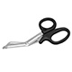 ADC MEDICUT Shears, 7-1/4", BLACK. MFID: 320BK