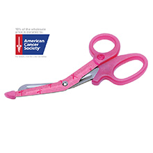 ADC Mini MEDICUT Shears, 5-1/2", BREAST CANCER. MFID: 321BCA