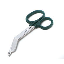 ADC Listerette Bandage Scissors, 5-1/2", DARK GREEN. MFID: 323DG