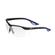 ADC Deluxe Full-Frame Protective Eyewear, Black - Blue. MFID: 5002BK