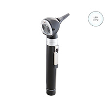 ADC DIAGNOSTIX LED Pocket Otoscope, BLACK, Hard Case. MFID: 5111NL