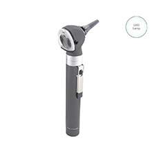 ADC DIAGNOSTIX LED Pocket Otoscope, GRAY, Hard Case. MFID: 5111NLG