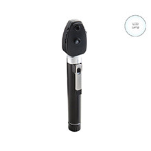 ADC DIAGNOSTIX LED Pocket Ophthalmoscope, BLACK, Hard Case. MFID: 5112NL