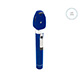 ADC DIAGNOSTIX LED Pocket Ophthalmoscope, ROYAL BLUE, Hard Case. MFID: 5112NLRB