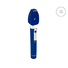 ADC DIAGNOSTIX LED Pocket Ophthalmoscope, ROYAL BLUE, Hard Case. MFID: 5112NLRB