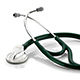 ADC ADSCOPE 600 Platinum Cardiology Stethoscope, DARK GREEN. MFID: 600DG