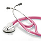 ADC ADSCOPE 600 Platinum Cardiology Stethoscope, Metallic Raspberry. MFID: 600MRS