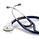 ADC ADSCOPE 600 Platinum Cardiology Stethoscope, Navy. MFID: 600N
