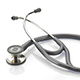 ADC ADSCOPE 601 Convertible Cardiology Stethoscope, Metallic Gray. MFID: 601MG