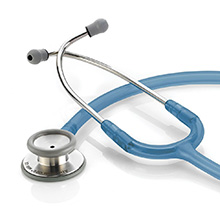 ADC ADSCOPE 603 Clinician Adult Stethoscope, Frosted Royal Blue. MFID: 603FRB