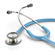 ADC ADSCOPE 603 Clinician Adult Stethoscope, Metallic Ceil Blue. MFID: 603MCB