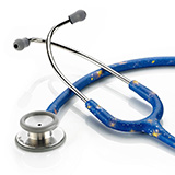 ADC ADSCOPE 603 Clinician Adult Stethoscope, Starry Night. MFID: 603SN