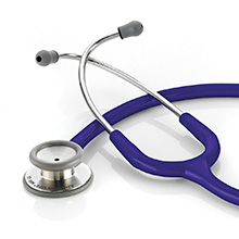 ADC ADSCOPE 603 Clinician Adult Stethoscope, Purple. MFID: 603V