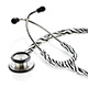 ADC ADSCOPE 603 Clinician Adult Stethoscope, Zebra. MFID: 603ZB