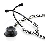 ADC ADSCOPE 603 Clinician Adult Stethoscope, Zebra Tactical. MFID: 603ZBST