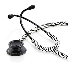 ADC ADSCOPE 603 Clinician Adult Stethoscope, Zebra Tactical. MFID: 603ZBST