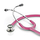 ADC ADSCOPE 605 Infant Clinician Stethoscope, Metallic Raspberry. MFID: 605MRS