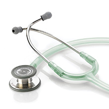 ADC ADSCOPE 608 Convertible Clinician Stethoscope, Sea Glass. MFID: 608FS
