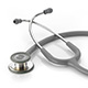 ADC ADSCOPE 608 Convertible Clinician Stethoscope, Gray. MFID: 608G