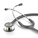 ADC ADSCOPE 608 Convertible Clinician Stethoscope, Metallic Gray. MFID: 608MG