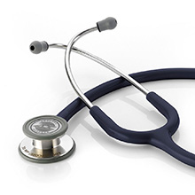 ADC ADSCOPE 608 Convertible Clinician Stethoscope, Navy. MFID: 608N