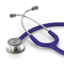 ADC ADSCOPE 608 Convertible Clinician Stethoscope, Indigo. MFID: 608V