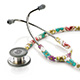 ADC ADSCOPE 608 Convertible Clinician Stethoscope, Windflower. MFID: 608WF