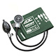 ADC DIAGNOSTIX 700 Adult Pocket Aneroid, Dark Green. MFID: 700-11ADG