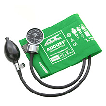 ADC DIAGNOSTIX 700 Adult Pocket Aneroid, Green. MFID: 700-11AGR