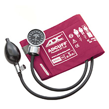 ADC DIAGNOSTIX 700 Adult Pocket Aneroid, Magenta. MFID: 700-11AM