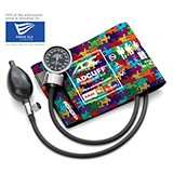 ADC DIAGNOSTIX 700 Adult Pocket Aneroid, Puzzle Pieces. MFID: 700-11APP