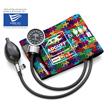 ADC DIAGNOSTIX 700 Adult Pocket Aneroid, Puzzle Pieces. MFID: 700-11APP