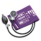 ADC DIAGNOSTIX 700 Adult Pocket Aneroid, Purple. MFID: 700-11AV