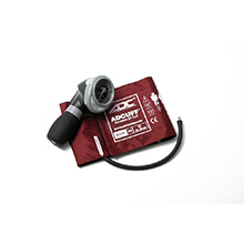 ADC DIAGNOSTIX 703 Adult Palm Aneroid, Red. MFID: 703-11AR
