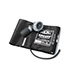 ADC DIAGNOSTIX 703 Thigh Palm Aneroid, Black. MFID: 703-13TBK