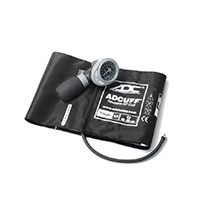 ADC DIAGNOSTIX 703 Thigh Palm Aneroid, Black. MFID: 703-13TBK