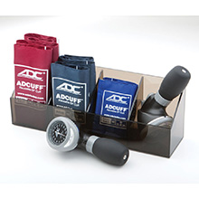 ADC General Practice MULTIKUF Kit, MULTICOLOR, 3 Cuffs (Small Adult, Adult Large Adult), with Tray. MFID: 705GPK-MCC