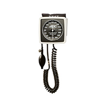 ADC DIAGNOSTIX 750W Wall Aneroid Sphygmomanometer, Adult, Black. MFID: 750W-11ABK