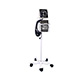 ADC DIAGNOSTIX 752 Mobile Aneroid Sphygmomanometer, Adult, Black. MFID: 752M-11ABK