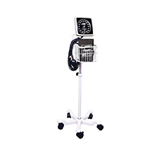 ADC DIAGNOSTIX 752 Mobile Aneroid Sphygmomanometer, Large Adult, Black. MFID: 752M-12XBK