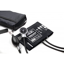 ADC DIAGNOSTIX 778 Pocket Aneroid Sphygmomanometer, BLACK, Adult Cuff, Matching Case. MFID: 778-11ABK
