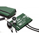 ADC DIAGNOSTIX 778 Pocket Aneroid Sphygmomanometer, DARK GREEN, Adult Cuff, Matching Case. MFID: 778-11ADG