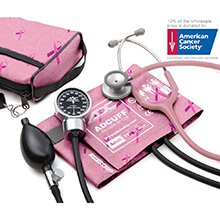 ADC PRO'S COMBO III Kit: 778 Pocket Aneroid, 603 Stethoscope, Breast Cancer. MFID: 778-603-11ABCA