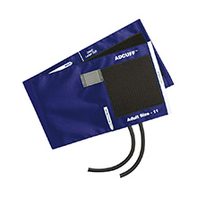 ADC ADCUFF Cuff & Bladder, 2 Tube, ADULT, ROYAL BLUE. MFID: 845-11ARB-2