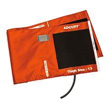 ADC ADCUFF Cuff & Bladder, 1 Tube, THIGH, ORANGE. MFID: 845-13TOR-1