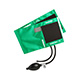 ADC ADCUFF Inflation System, 2-Tube, ADULT, GREEN. MFID: 865-11AGR