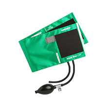 ADC ADCUFF Inflation System, 2-Tube, ADULT, GREEN. MFID: 865-11AGR