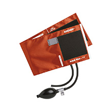 ADC ADCUFF Inflation System, 2-Tube, ADULT, ORANGE. MFID: 865-11AOR