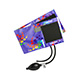 ADC ADCUFF Inflation System, 2-Tube, ADULT, PETER'S BLUE SWIRLY. MFID: 865-11APBS
